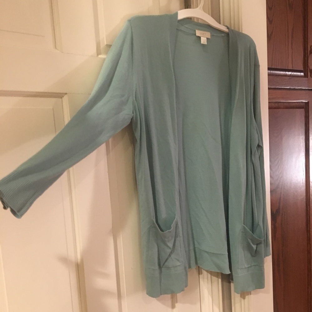 Loft Sea Foam Cardigan